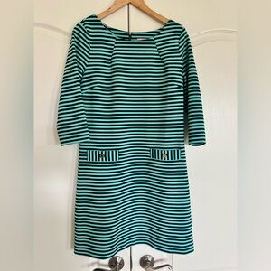 Lilly Pulitzer Charlene Dress Tropez Blue Stripe